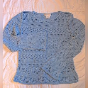 Women’s Worthington blue sweater.  Size medium